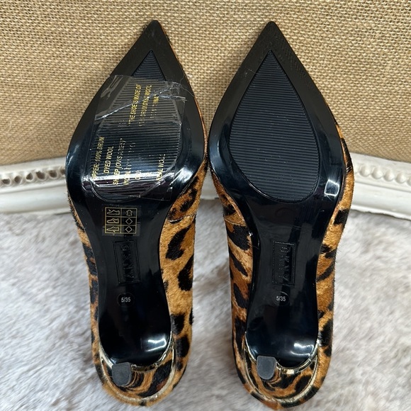 DKNY | Camel Leopard Lexi Pointy Toe Platform Pump - Picture 10 of 15